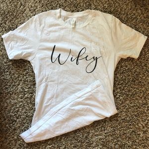 White ‘Wifey’ T-shirt